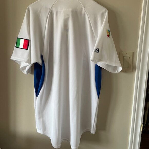 Baseball Sports Jersey – Italia  - Majestic - ’09 World Baseball Classic  NWT - Picture 4 of 7